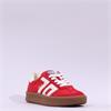 Back 70 Platform Gumsole Retro Trainer - Red